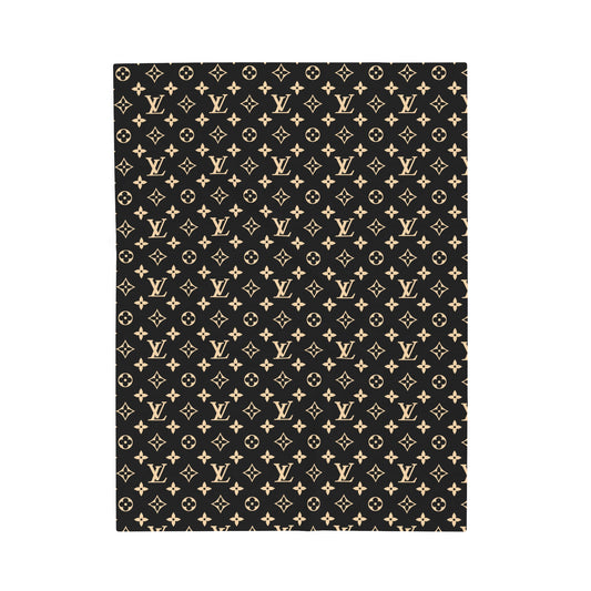 LV Velveteen Plush Blanket