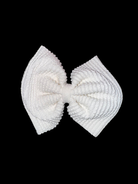 Ivory clip bow