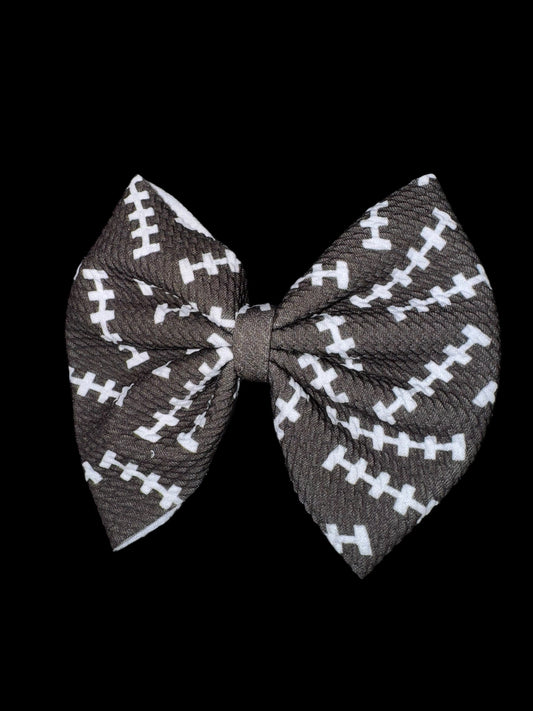 Football clip bow