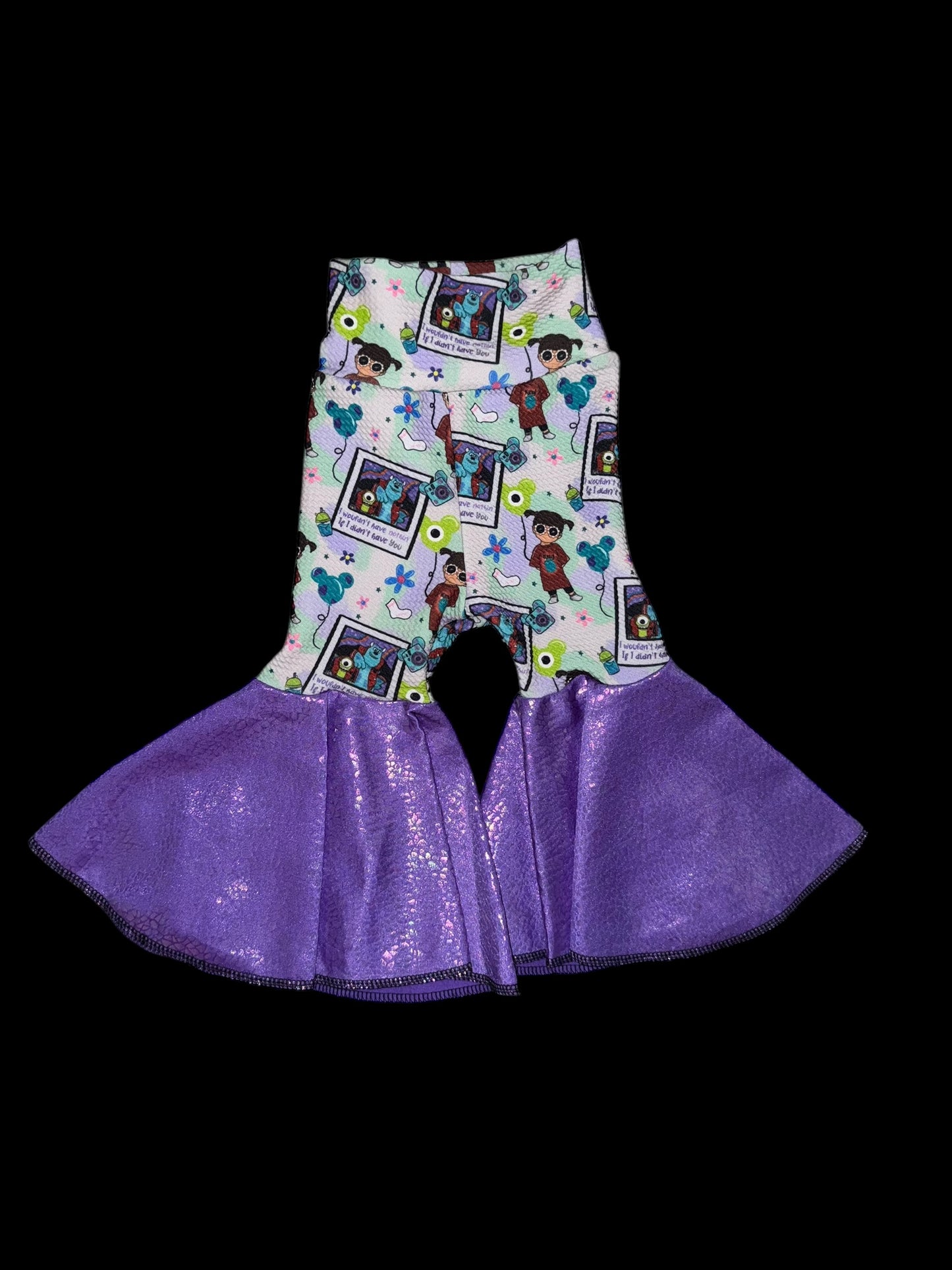 3-6 monsters inc bell bottoms