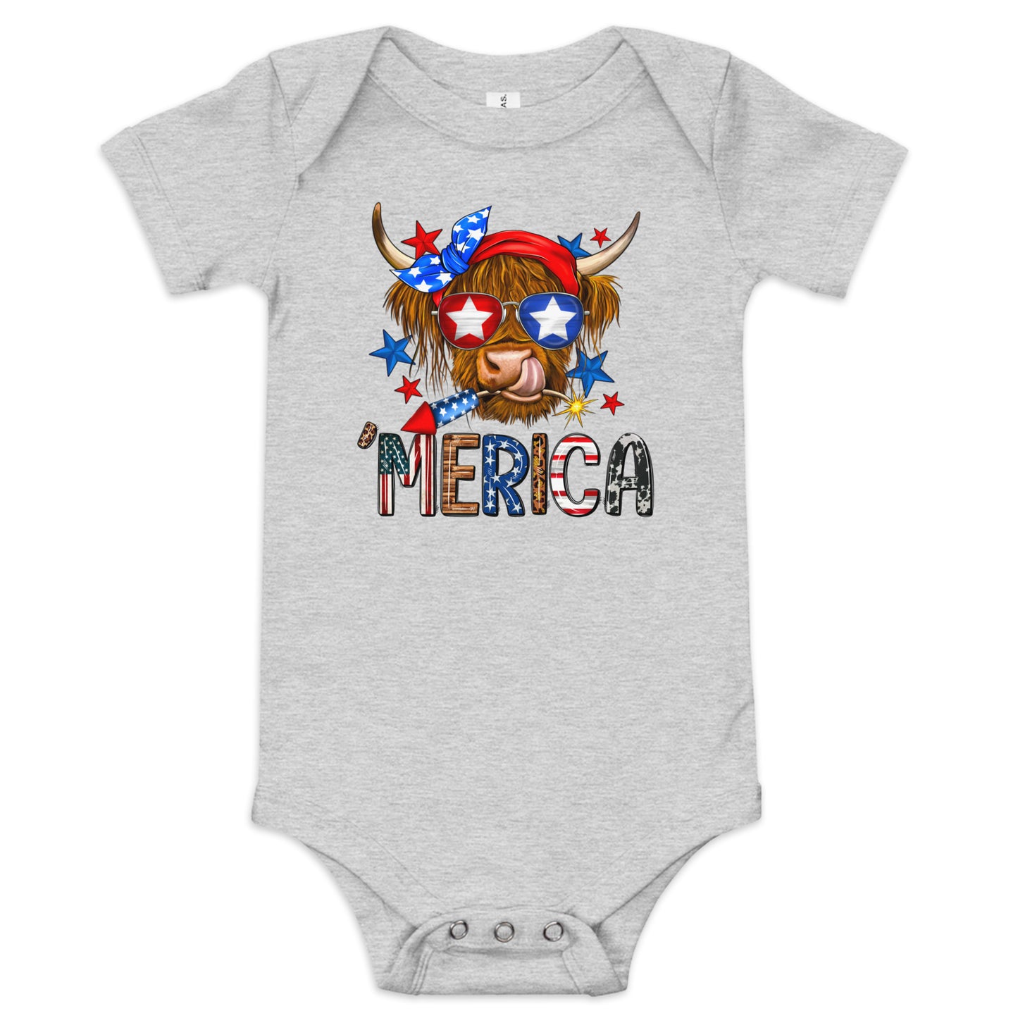 America Baby short sleeve onesie