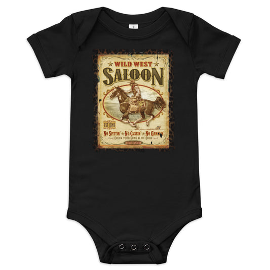 Wild West baby onesie unisex