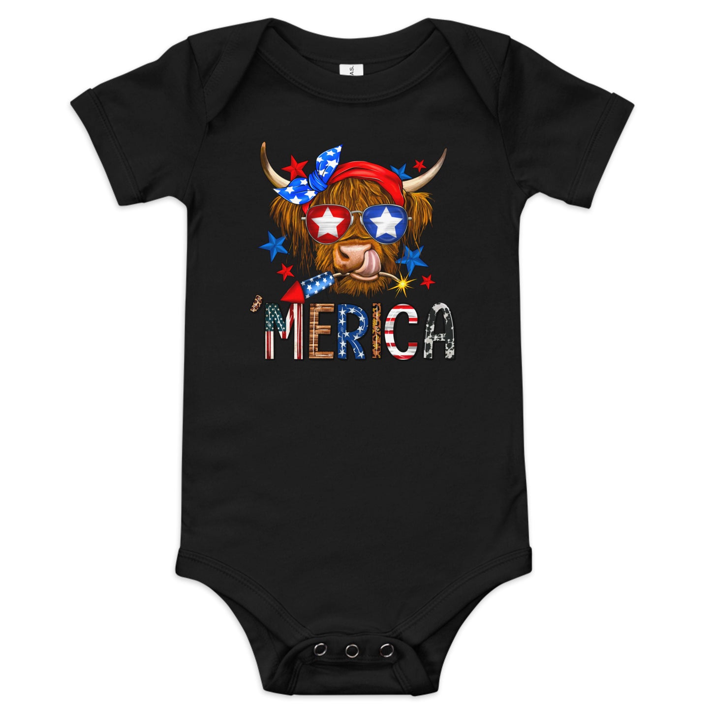 America Baby short sleeve onesie