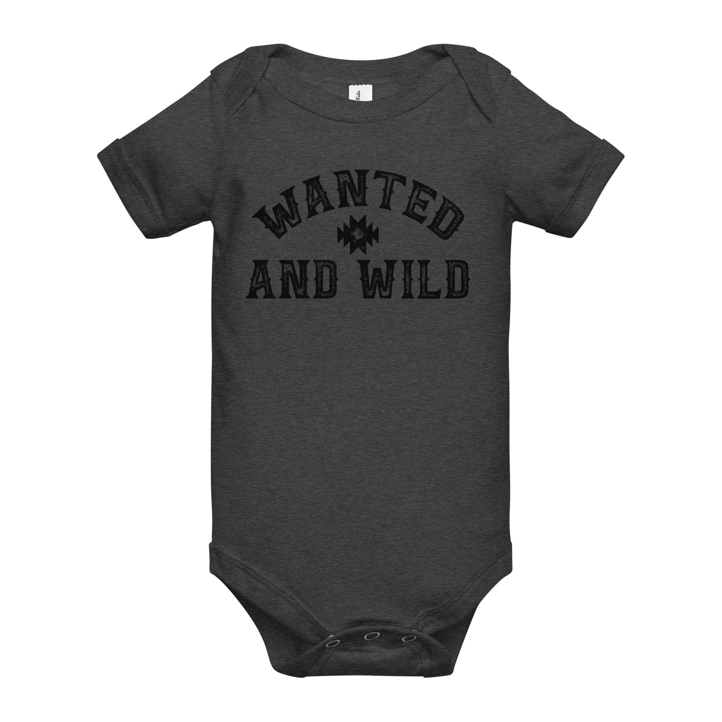 wanted and wild baby onesie