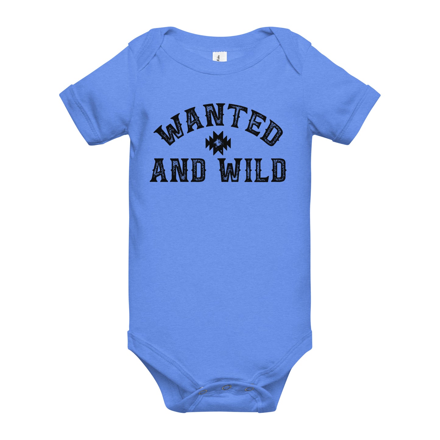 wanted and wild baby onesie