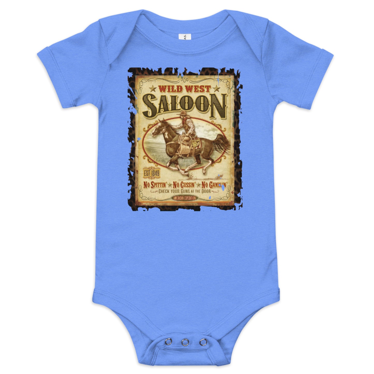 Wild West baby onesie unisex