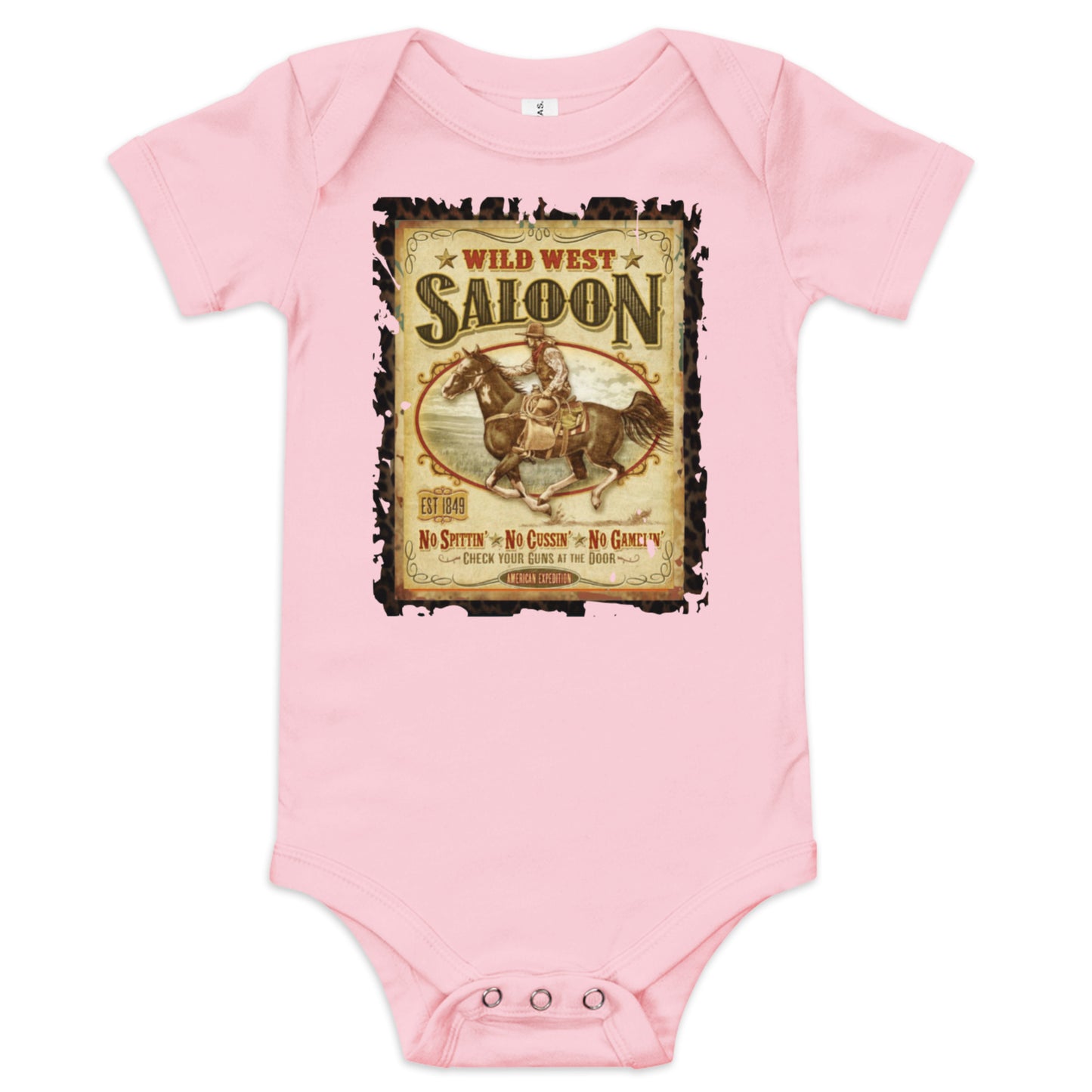 Wild West baby onesie unisex