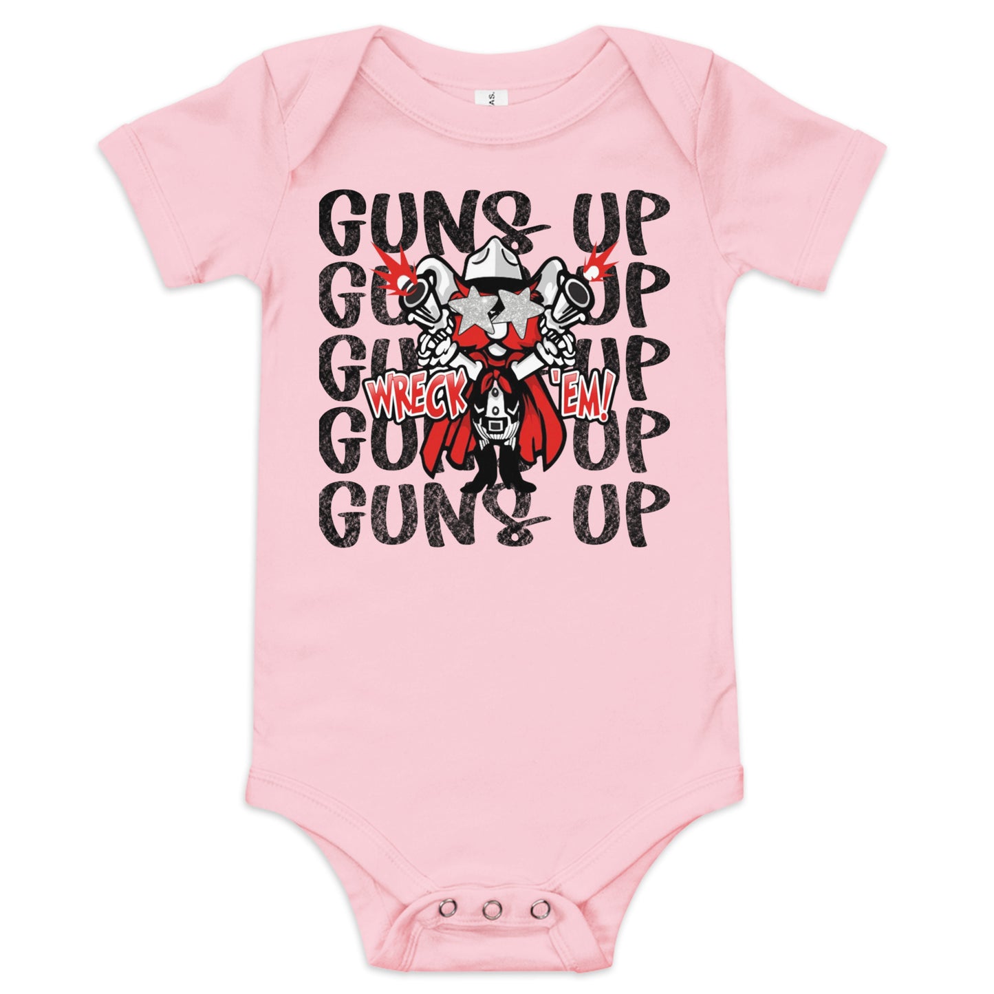 Texas tech baby onesie