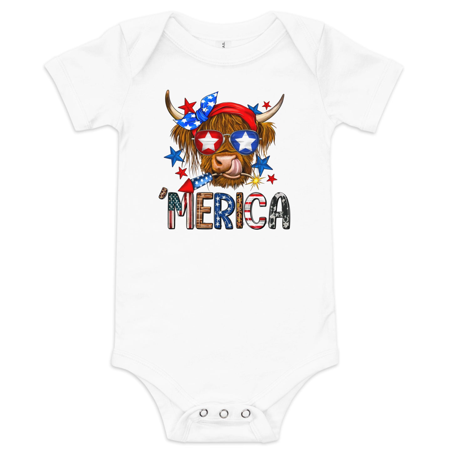 America Baby short sleeve onesie