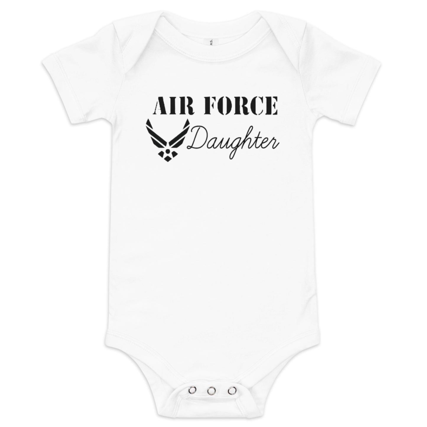 Air Force Baby short sleeve one piece