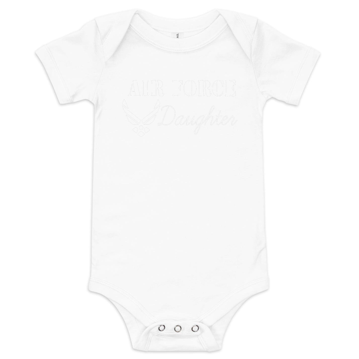 Air Force Baby short sleeve one piece