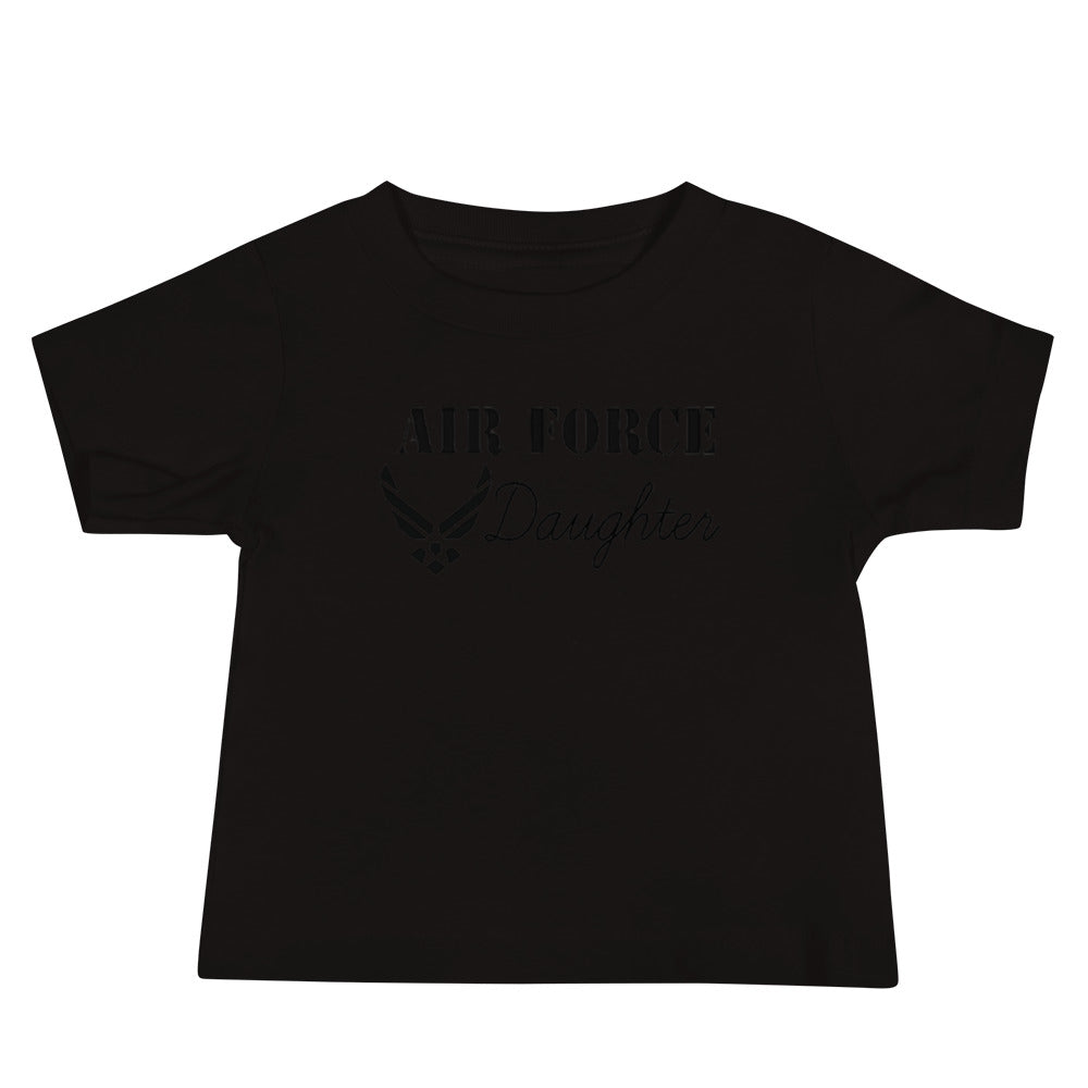 Air Force Daughter Baby Short Sleeve Tee