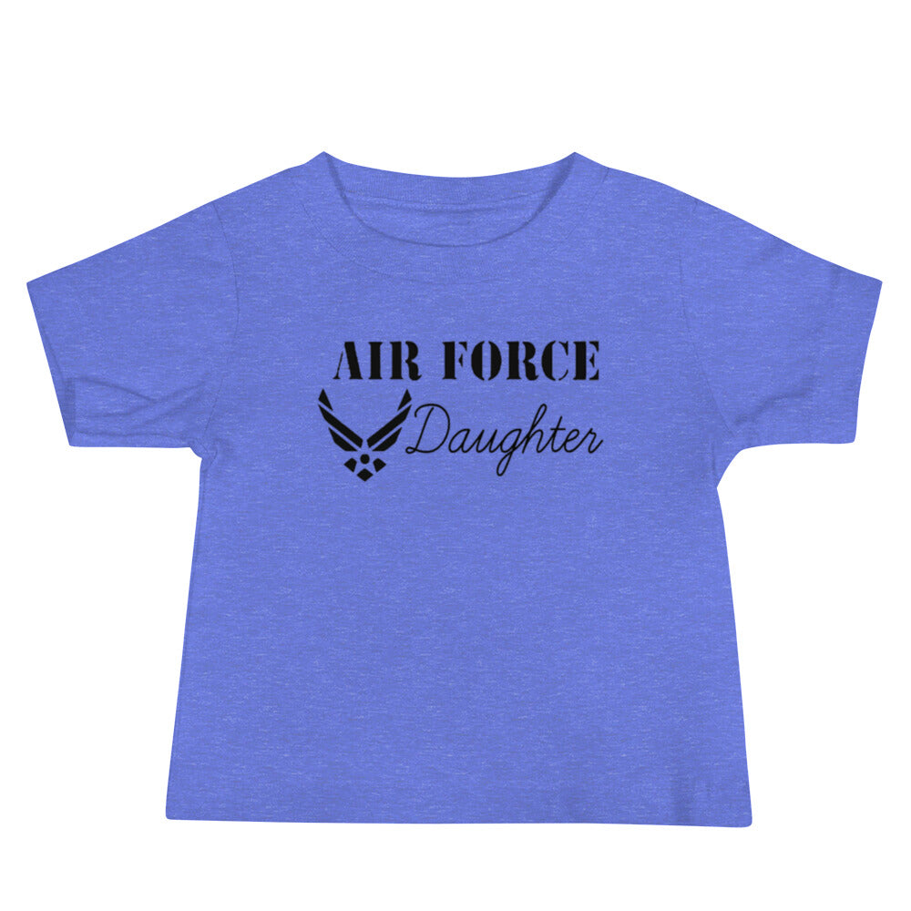 Air Force Daughter Baby Short Sleeve Tee