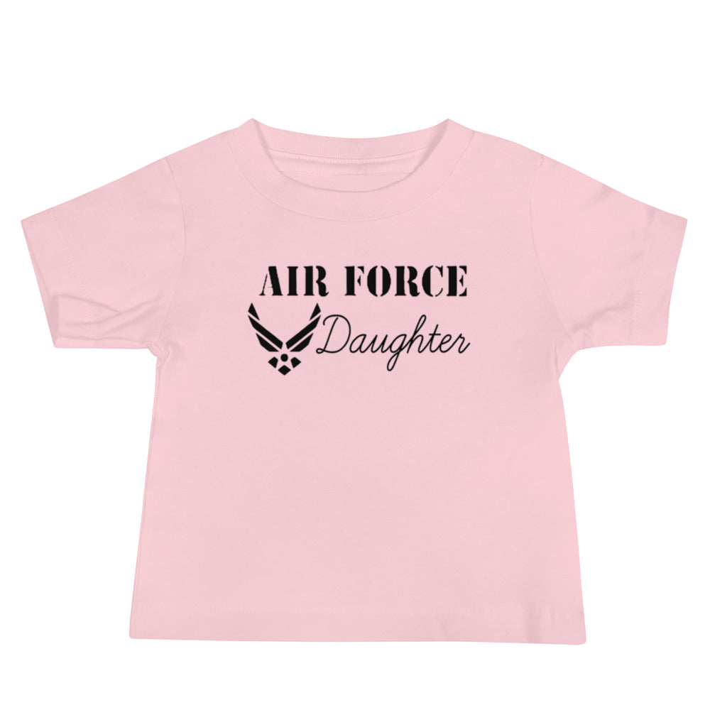 Air Force Daughter Baby Short Sleeve Tee