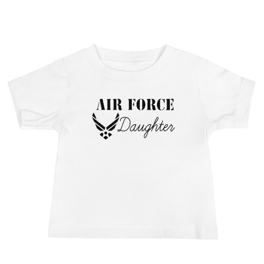 Air Force Daughter Baby Short Sleeve Tee