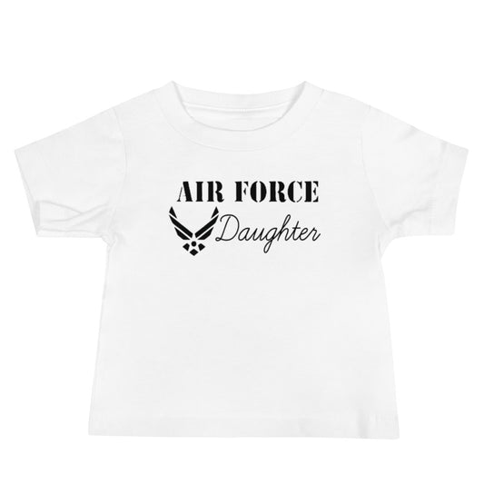 Air Force Daughter Baby Short Sleeve Tee