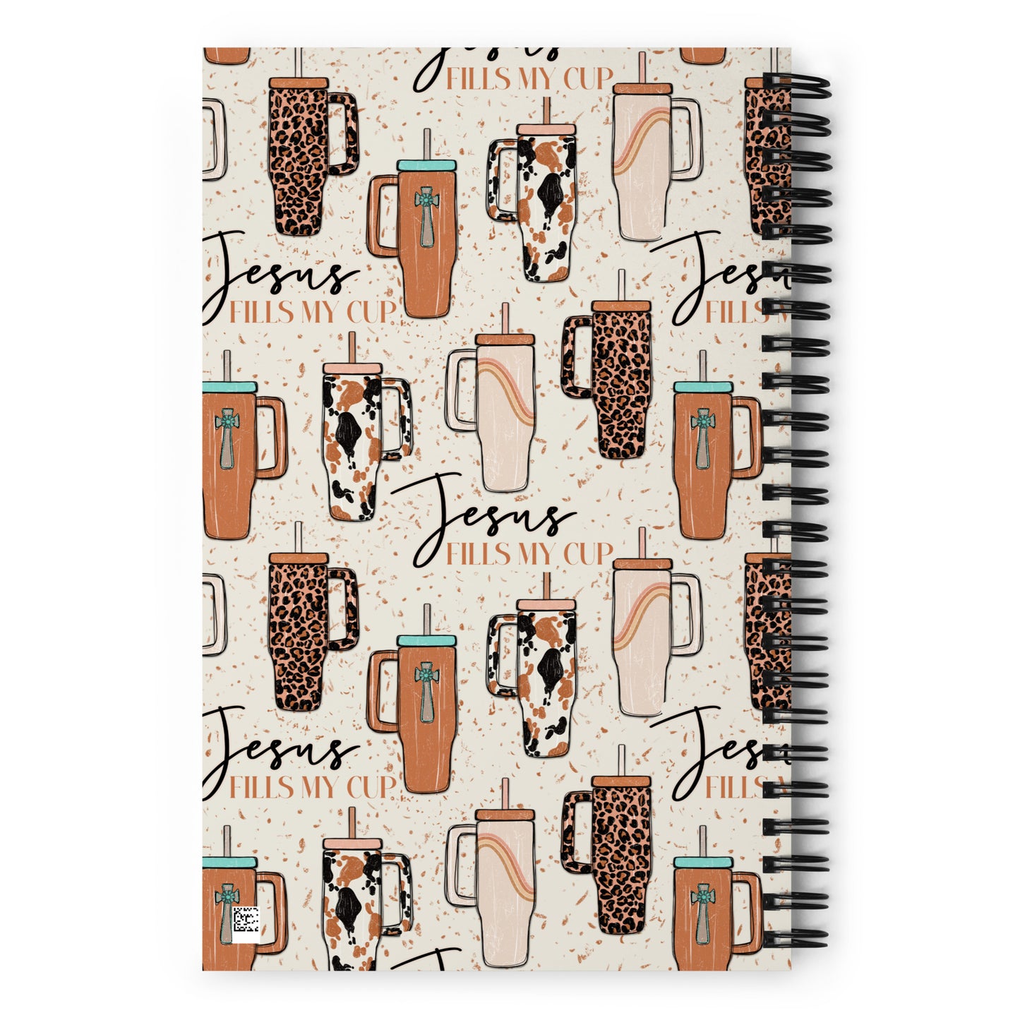 Jesus Fills My Cup Stanley Spiral notebook