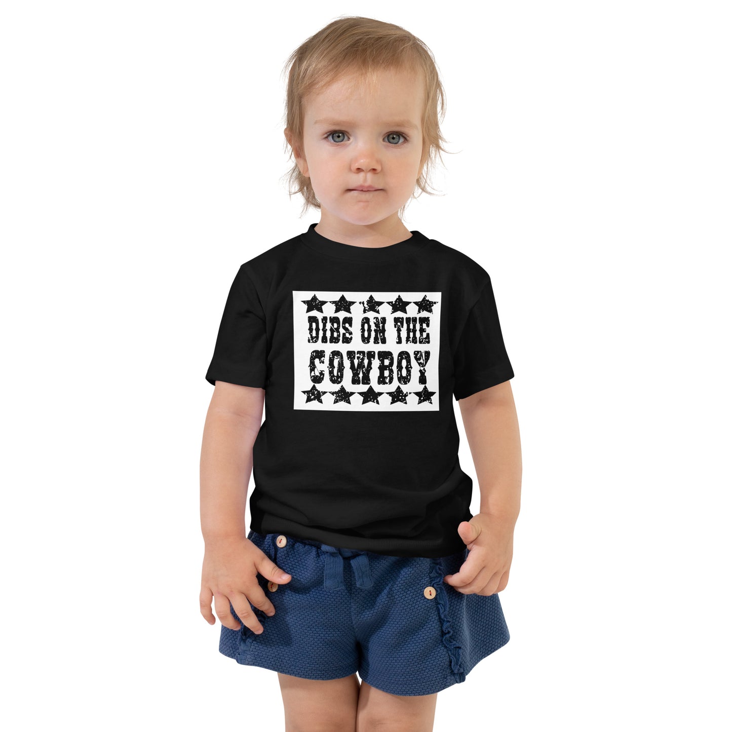 dibs on the cowboy baby/toddler t-shirt