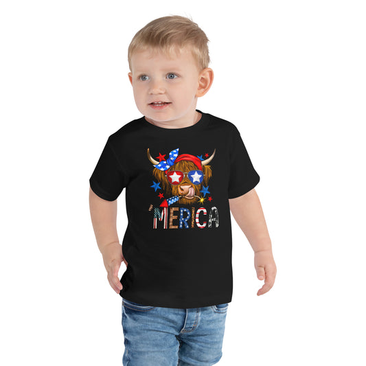 America Toddler Short Sleeve t-shirt