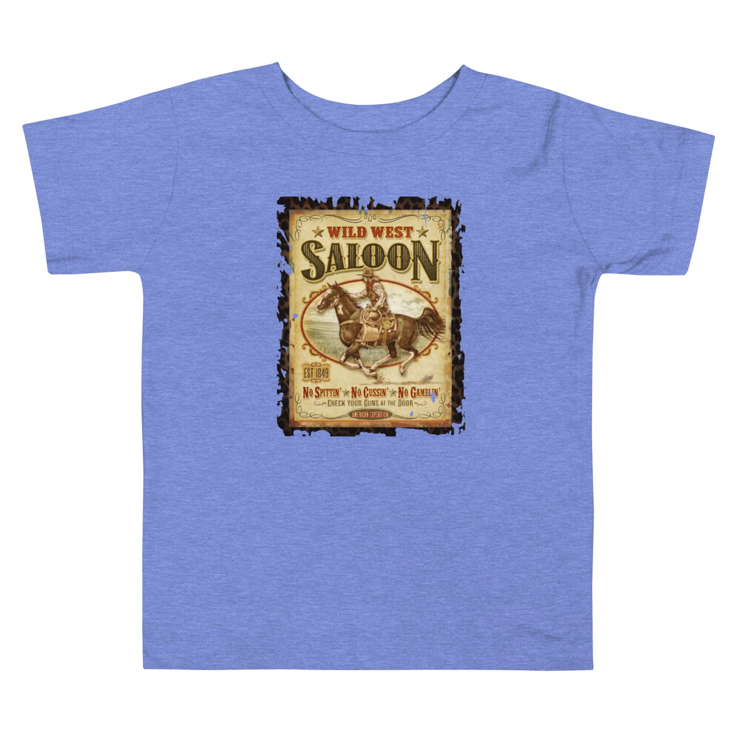 Wild West Toddler Short Sleeve Tshirt