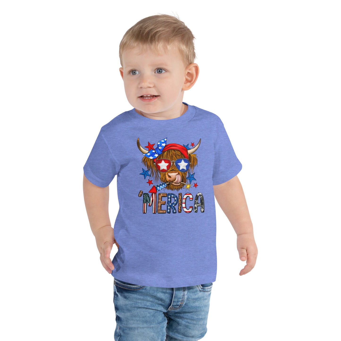 America Toddler Short Sleeve t-shirt