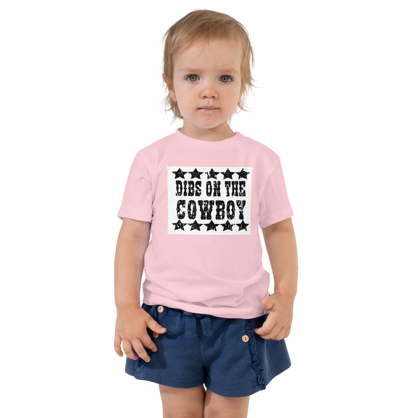 dibs on the cowboy baby/toddler t-shirt