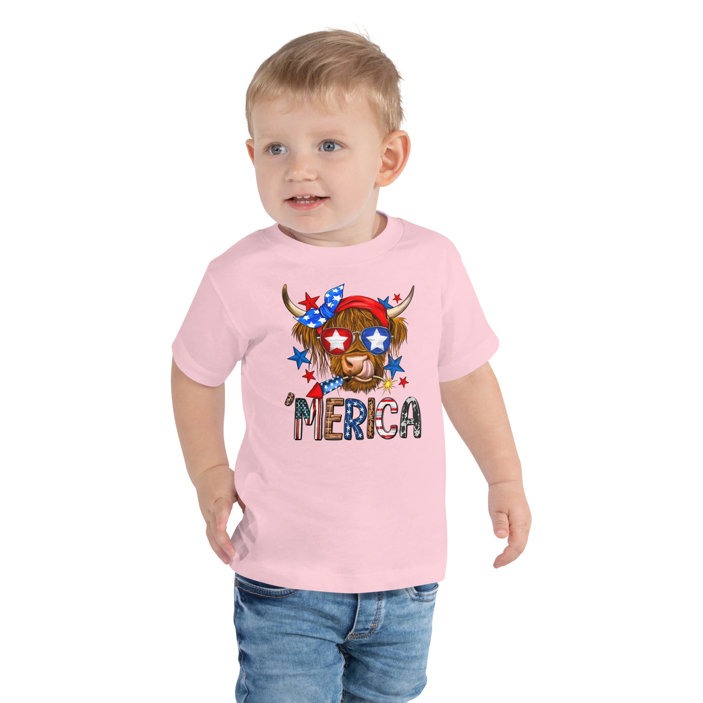 America Toddler Short Sleeve t-shirt