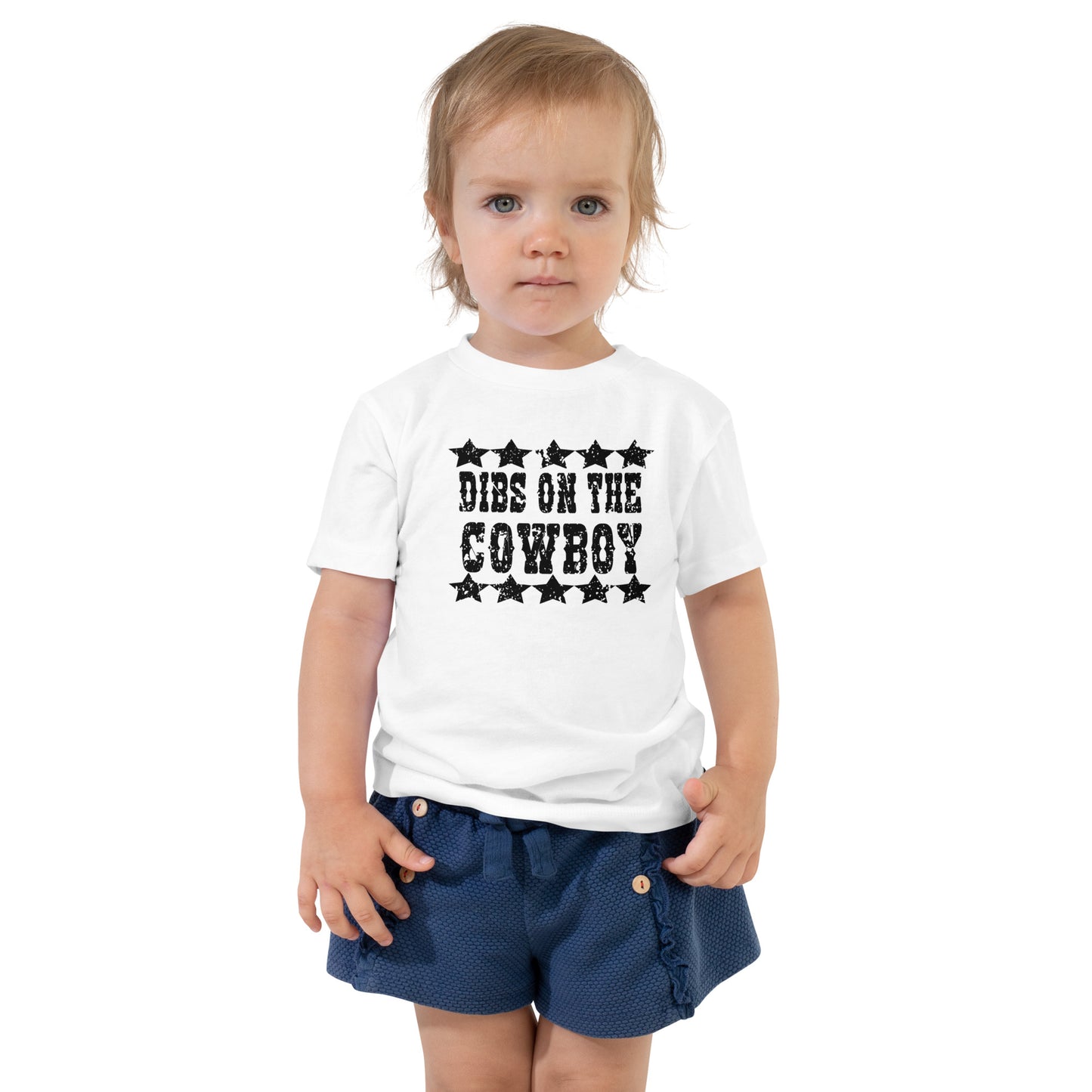 dibs on the cowboy baby/toddler t-shirt