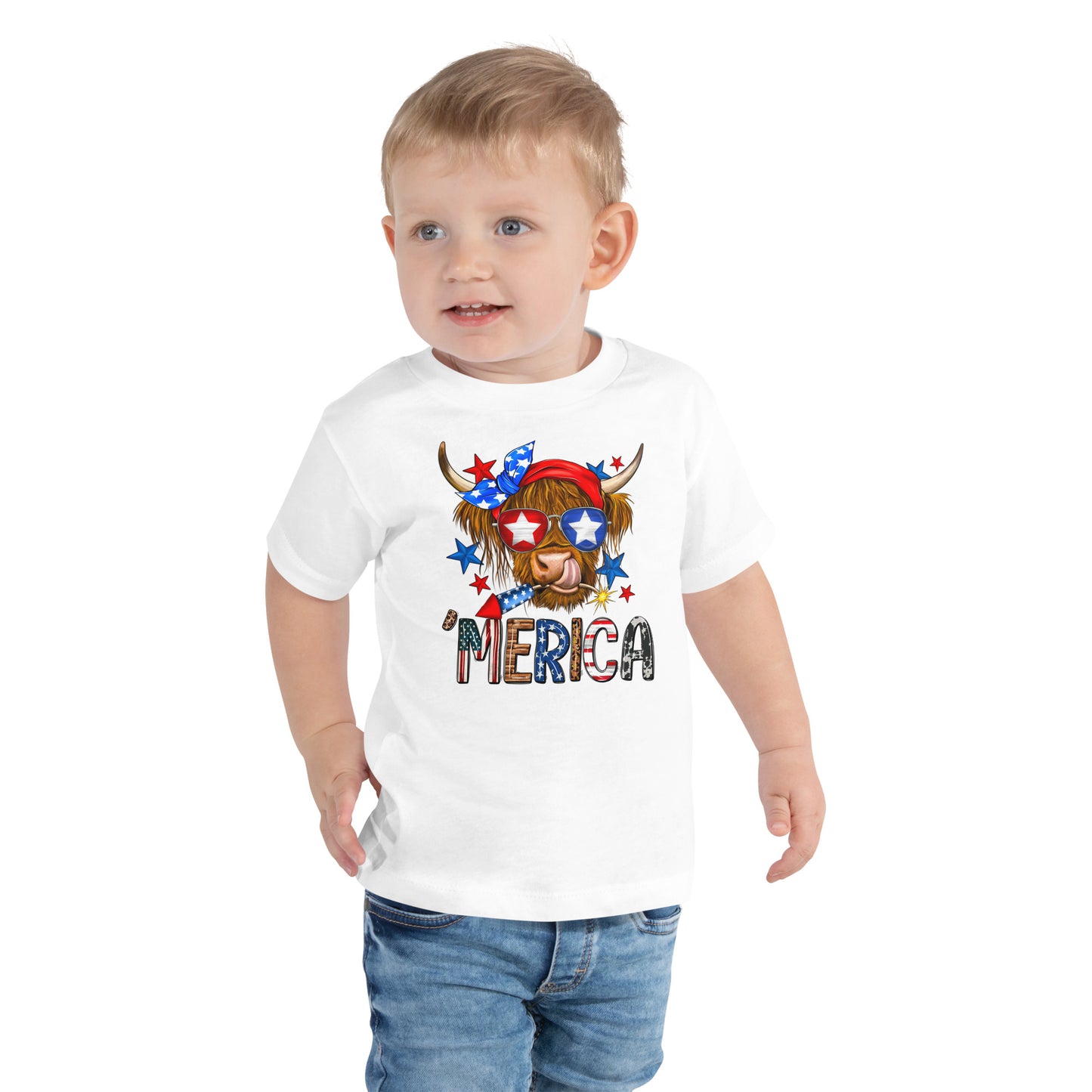 America Toddler Short Sleeve t-shirt