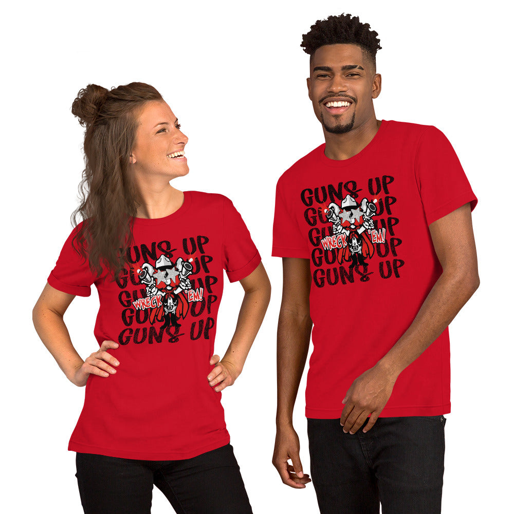 Texas Tech Unisex adult  t-shirt